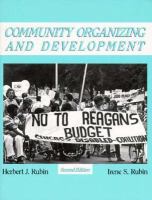 Community Organizing and Development cover