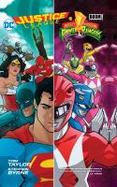 Justice League/Power Rangers cover