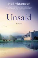 Unsaid cover