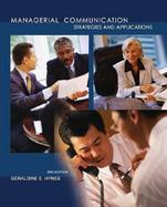Managerial Communication Strategies And Applications cover
