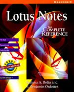 Lotus Notes 4: Complete Reference cover