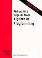 Algebra of Programming, The cover