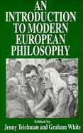 An Introduction to Modern European Philosophy cover