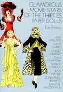 Glamorous Movie Stars of the Thirties Paper Dolls cover