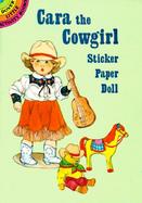 Cara the Cowgirl Sticker Paper Doll cover