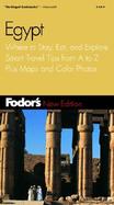 Fodor's Egypt cover