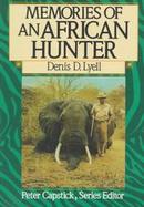 Memories of an African Hunter cover