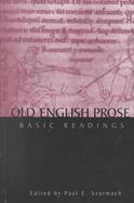 Old English Prose Basic Readings cover