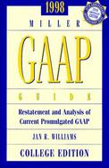 GAAP GUIDE 1998/COLLEGE EDITION cover