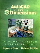 AutoCAD in 3 Dimension, Windows Version cover