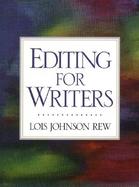 Editing for Writers cover
