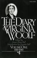 The Diary of Virginia Woolf (volume1) cover
