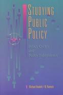 Studying Public Policy: Policy Cycles and Policy Subsystems cover