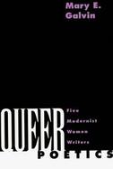 Queer Poetics Five Modernist Women Writers cover