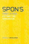 Spon's First Stage Estimating Handbook cover