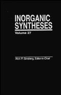 Inorganic Syntheses (volume27) cover