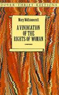 A Vindication of the Rights of Woman cover
