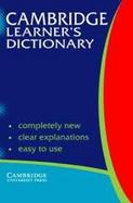 Cambridge Learner's Dictionary cover