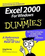 Excel 2000 for Windows for Dummies cover
