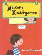 Welcome to Kindergarten cover