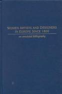 Bibliography of Women Artists & Designers of Europe Since 1800 cover