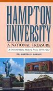 Hampton University: A National Treasure cover