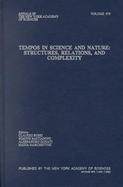 Tempos in Science and Nature Structures, Relations, and Complexity cover