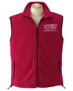 Cabarrus College of Health Sciences Devon & Jones Wintercept™ Fleece Vest (Large, Red) cover