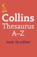 Thesaurus A-Z (Collins GEM) cover