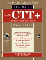 CompTIA CTT+ Certified Technical Trainer All-in-One Exam Guide cover