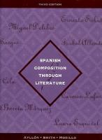 Spanish Composition Through Literature cover