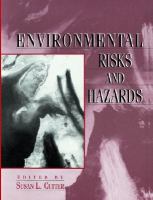 Environmental Risks and Hazards cover