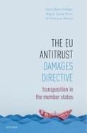 The EU Antitrust Damages Directive cover