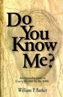 Do You Know Me cover