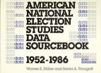 American National Election Studies Data Sourcebook, 1952-1986 cover