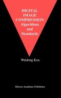 Digital Image Compression Algorithms and Standards cover
