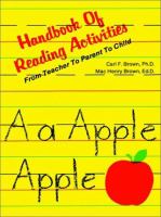 Handbook of Reading Activities From Teacher to Parent to Child cover