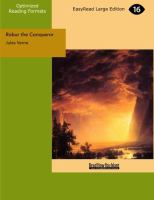 Robur the Conqueror Easyread Large Edition cover