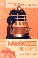 Doctor Who The Dalek Empire Scripts cover