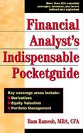 Financial Analyst's Indispensable Pocket Guide cover