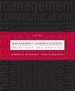 Management Communication Principles and Practice cover