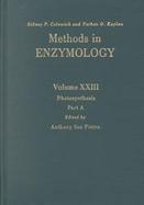 Methods in Enzymology Photosynthesis (volume23) cover