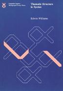 Thematic Structure in Syntax cover