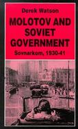 Molotov and Soviet Government Sovnarkom, 1930-41 cover