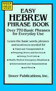Easy Hebrew Phrase Book Over 770 Basic Phrases for Every Day Use cover