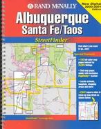 Rand McNally Streetfinder Albuquerque/Santa Fe, New Mexico cover