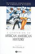 Blackwell Companion To African American History cover