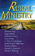 Rural Ministry The Shape of the Renewal to Come cover