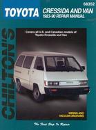 Toyota Cressida and Van, 1983-90 cover