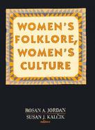 Women's Folklore, Women's Culture cover